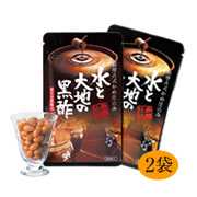 水と大地の黒酢 1袋 62粒入×2袋