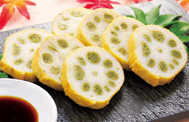 ごま味噌入り辛子れんこん