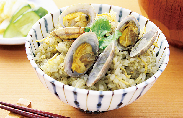あさりの炊き込みごはん