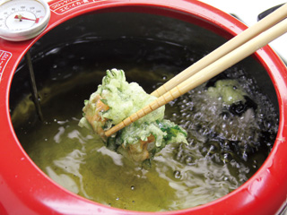 揚げる