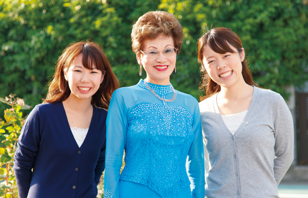 「健康に良くて、お洒落もできる。そんなダンスを続けることが幸せ」と柴田さん。