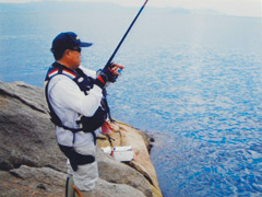 磯釣り風景