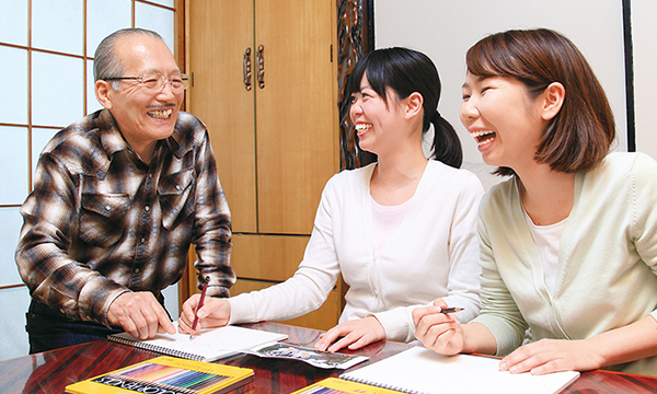 色鉛筆画は気軽にできて、とっても楽しいです