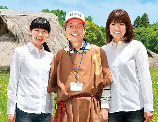 「緑いっぱいのこの場所で、日本人のルーツにふれてほしいですね」と遠藤さん。