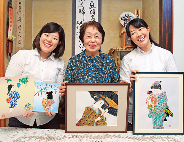 「次の展示会を目標に、新しい作品をどんどん生み出したいですね」と徳安さん。