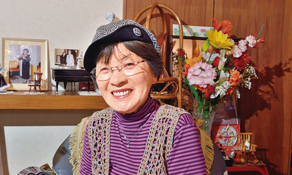 キャスケットタイプの帽子がお気に入り!