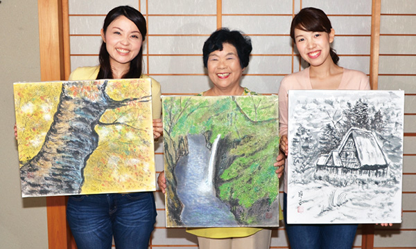 墨彩画に取り組んで22年