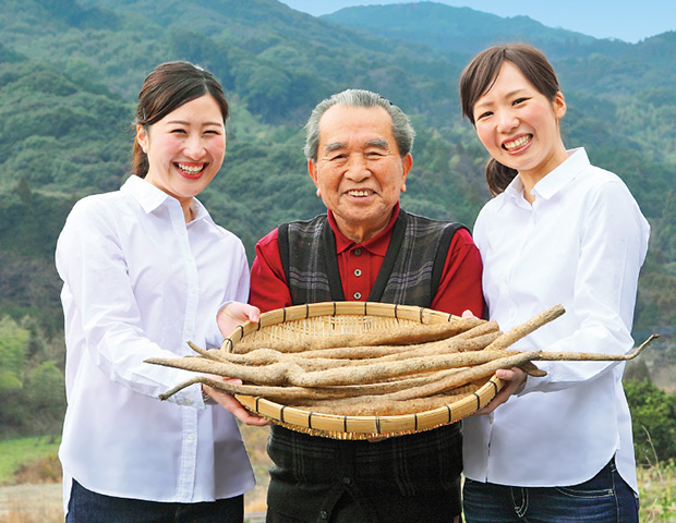 自然薯を通じてたくさんの方々と出会いました。