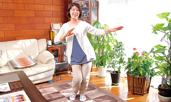 フラダンスに夢中のかおるさん