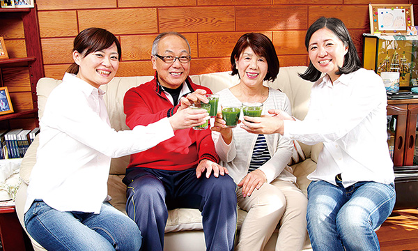 毎日の青汁で健康に